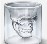 Transparent Glass Skull Glass