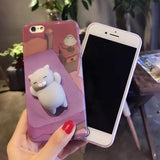 3D Cute Soft Silicone Squishy Cat Phone Case