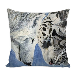 Limited Edition Wolf Vs. Tiger Pillowcase
