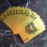 2017 Fashion Gold Plated Poker Playing Card Set