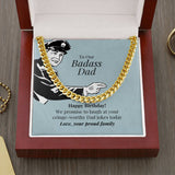 44 Donor Cuban Link Chain Necklace
