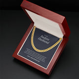 36 Donor Cuban Link Chain Necklace