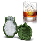 3D Grenade Large Ice Cube Mold