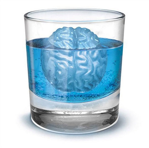 Silicone Brain Shape Ice Freeze Cube Tray Mold