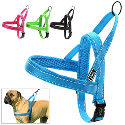 No Pull Quick Fit Reflective Stitching Dog Harness