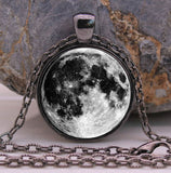 Full Moon Pendant Necklace