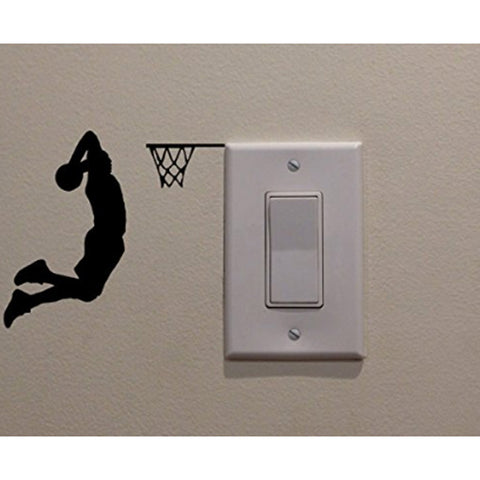 Basketball Light Switch Sticker (3 For The Price of 1)