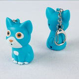 LED Light Little Cat Keychain