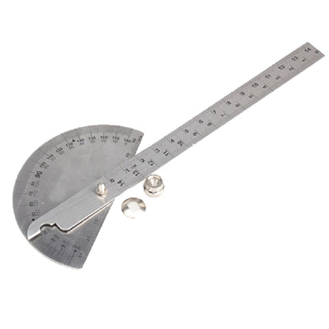 90 x 150 mm stainless steel protractor