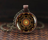Sacred Sri Yantra Necklace + Pendant